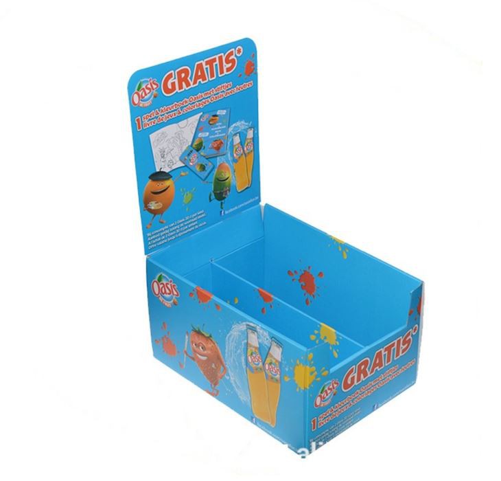 Pop Cardboard Small Carton Cdu Countertop Counter Top Pdq Display Boxes,point Of Sale Display Box