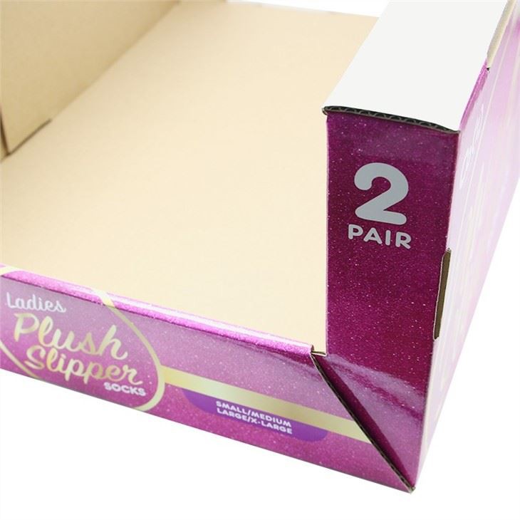 Paper PDQ Socks Display Box